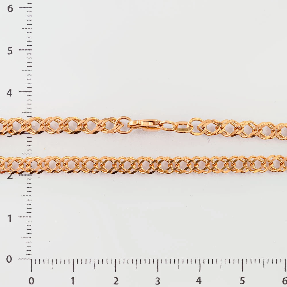 Браслет из красного золота 585 пробы