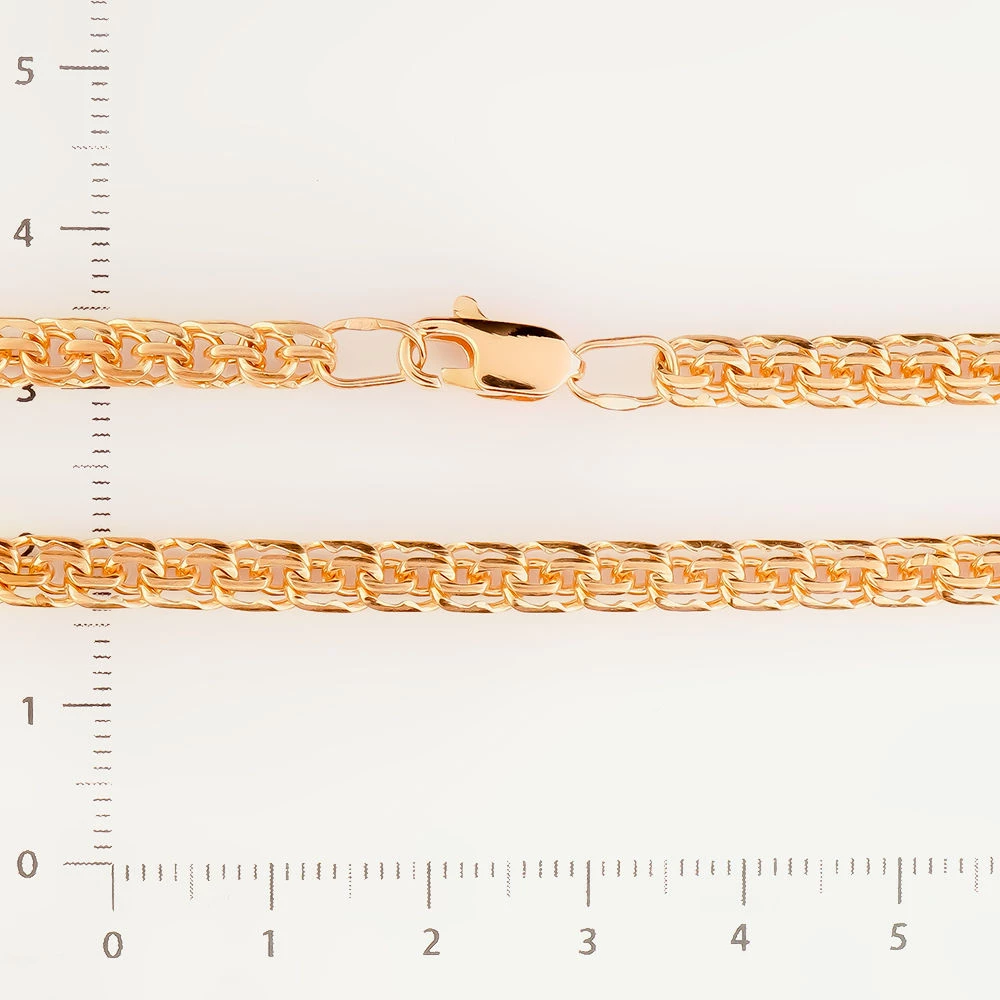 Браслет из красного золота 585 пробы