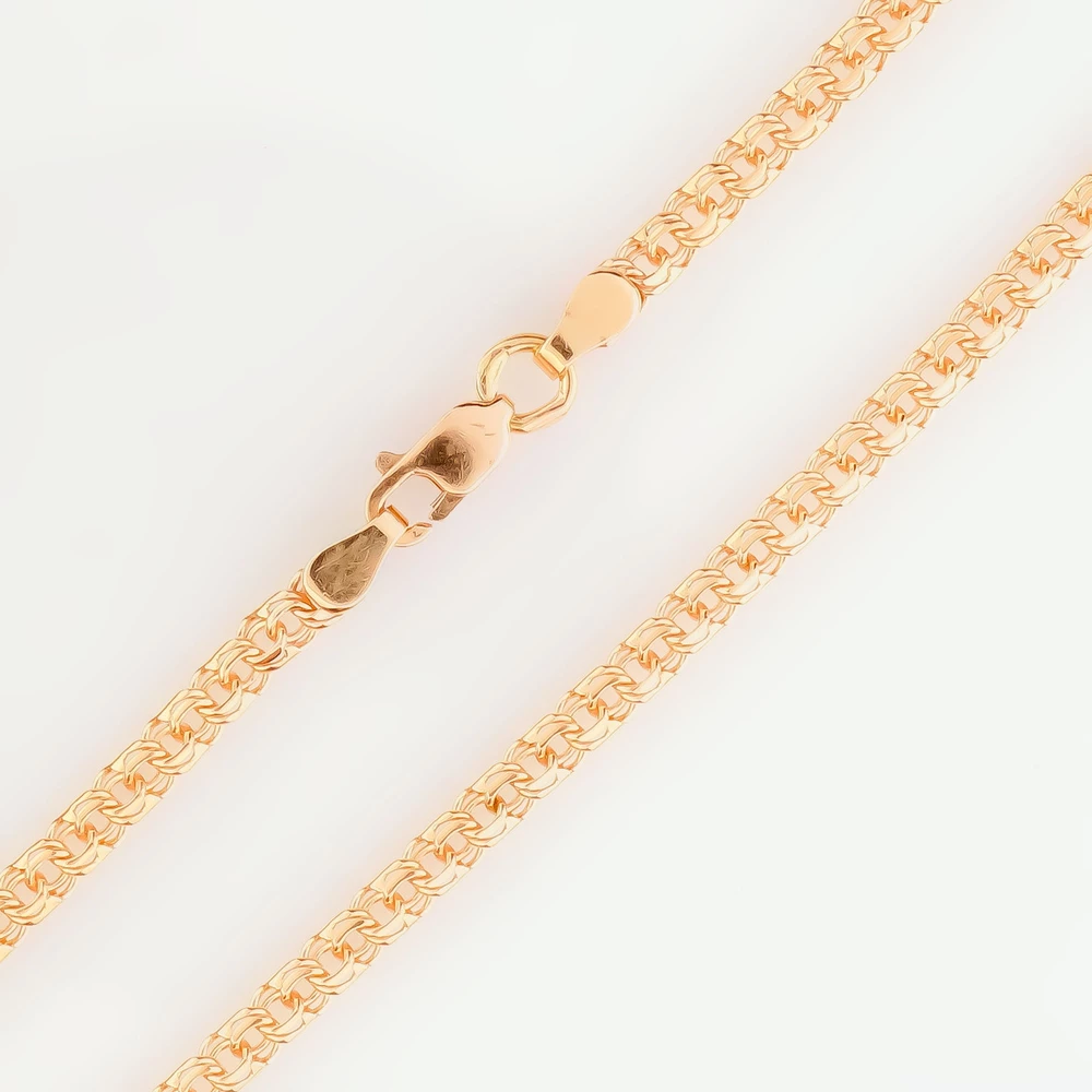 Браслет из красного золота 585 пробы