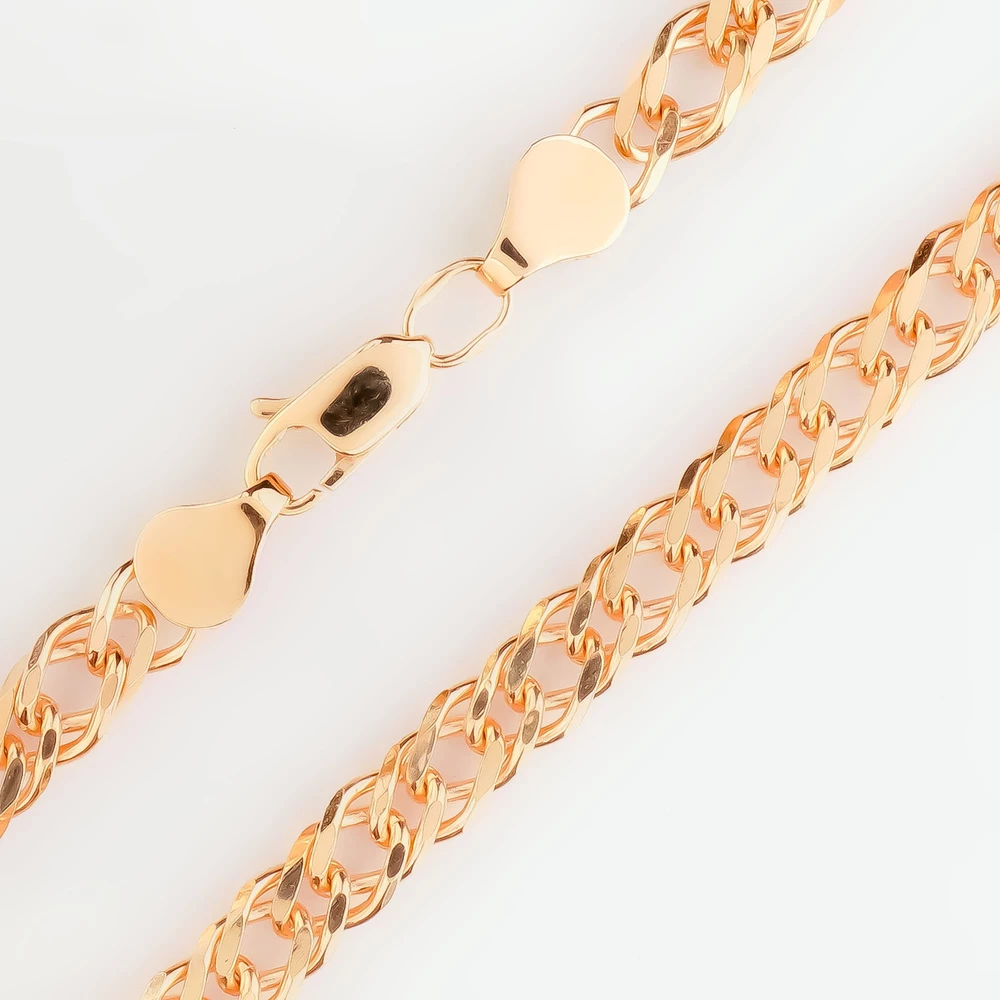 Браслет из красного золота 585 пробы