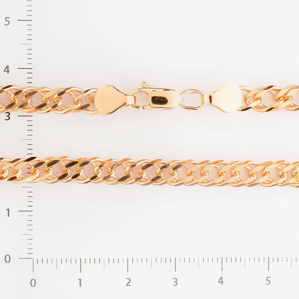 Браслет из красного золота 585 пробы