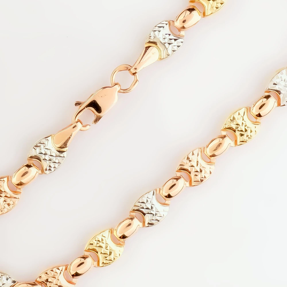 Браслет из красного золота 585 пробы