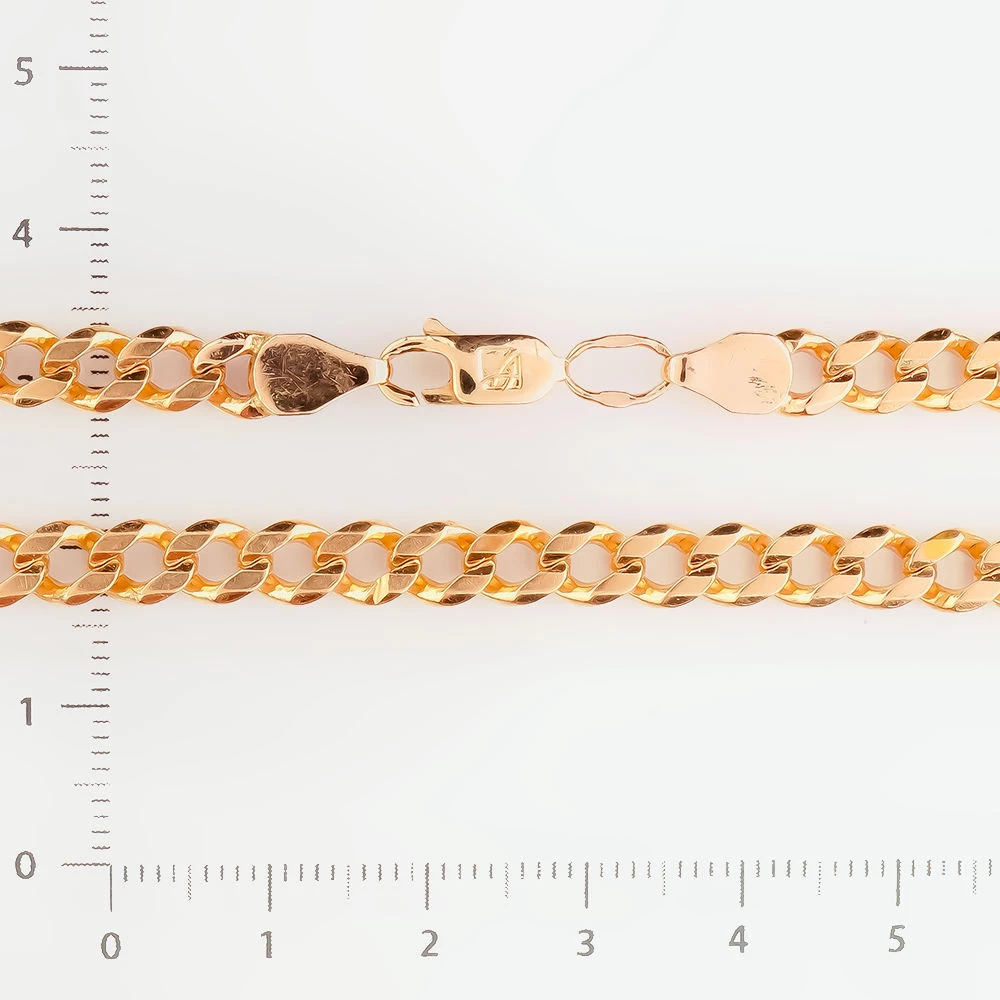 Браслет из красного золота 585 пробы