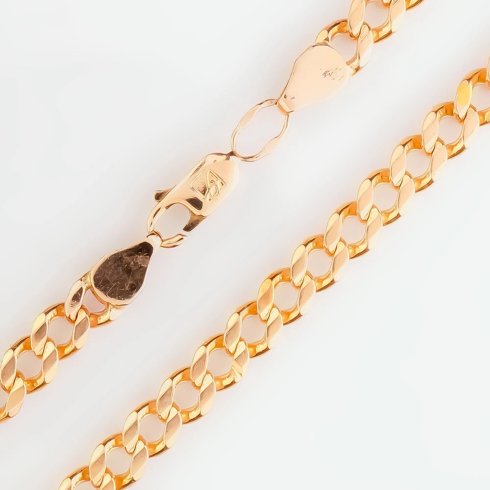 Браслет из красного золота 585 пробы