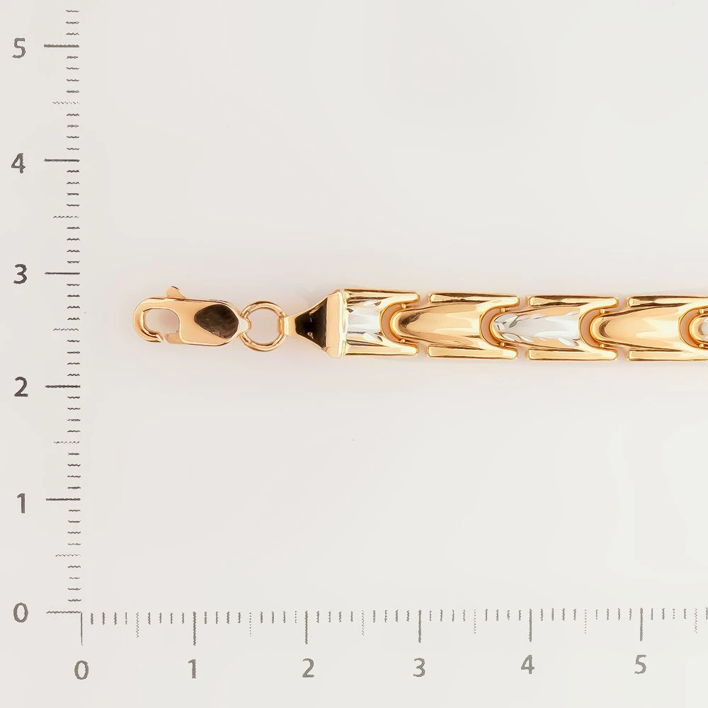 Браслет из красного золота 585 пробы