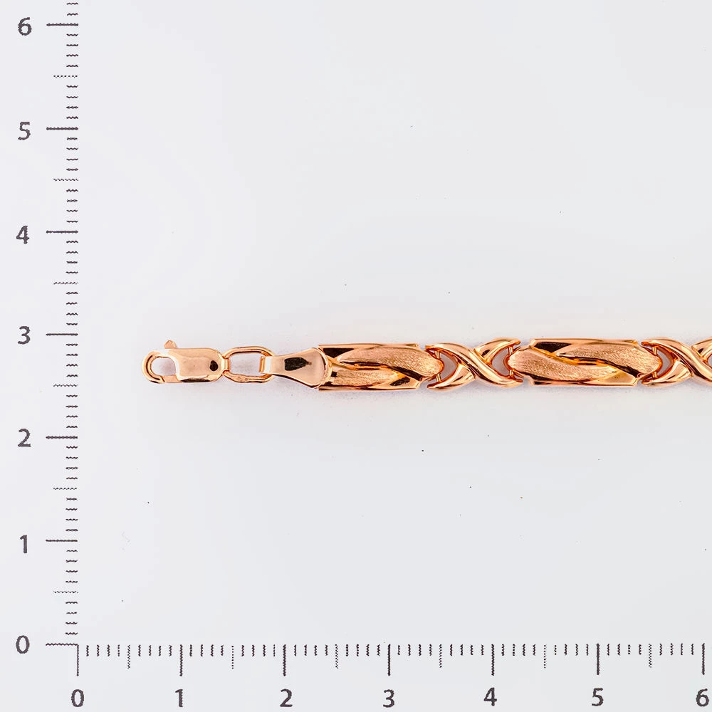 Браслет из красного золота 585 пробы