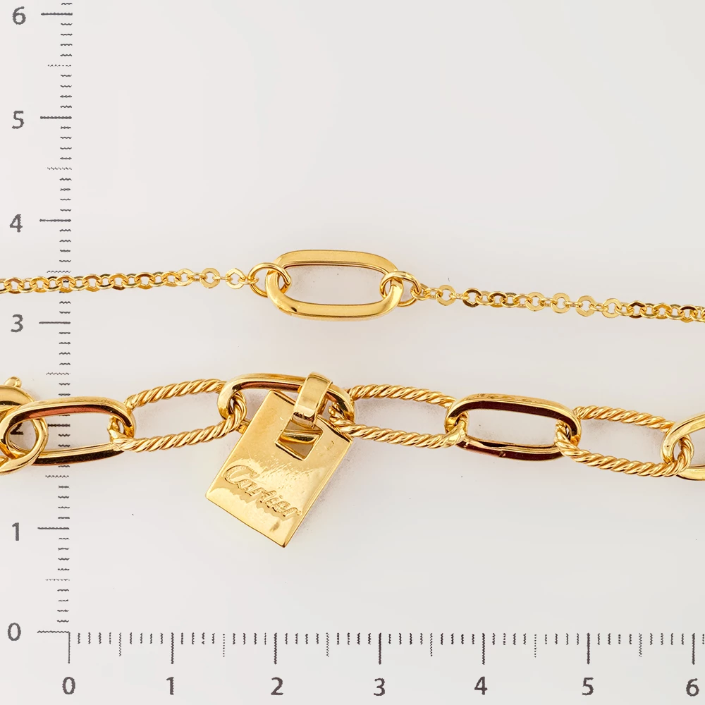 Браслет из желтого золота 585 пробы