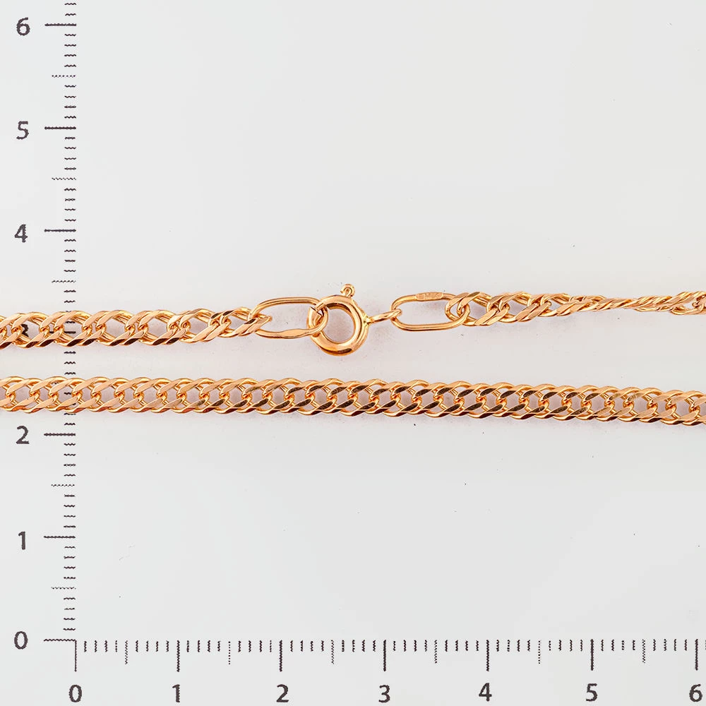 Браслет из красного золота 585 пробы