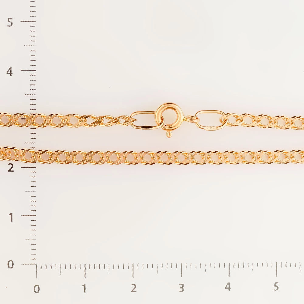 Браслет из красного золота 585 пробы