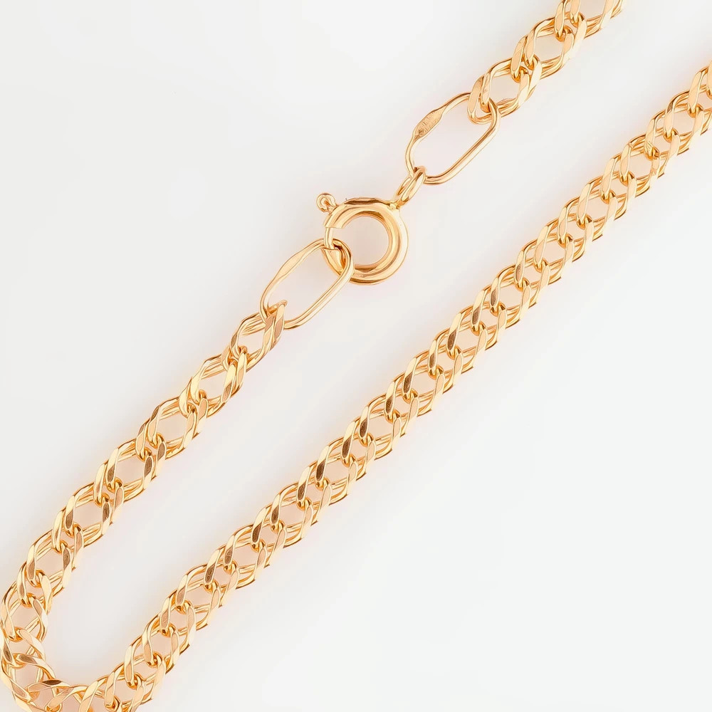 Браслет из красного золота 585 пробы