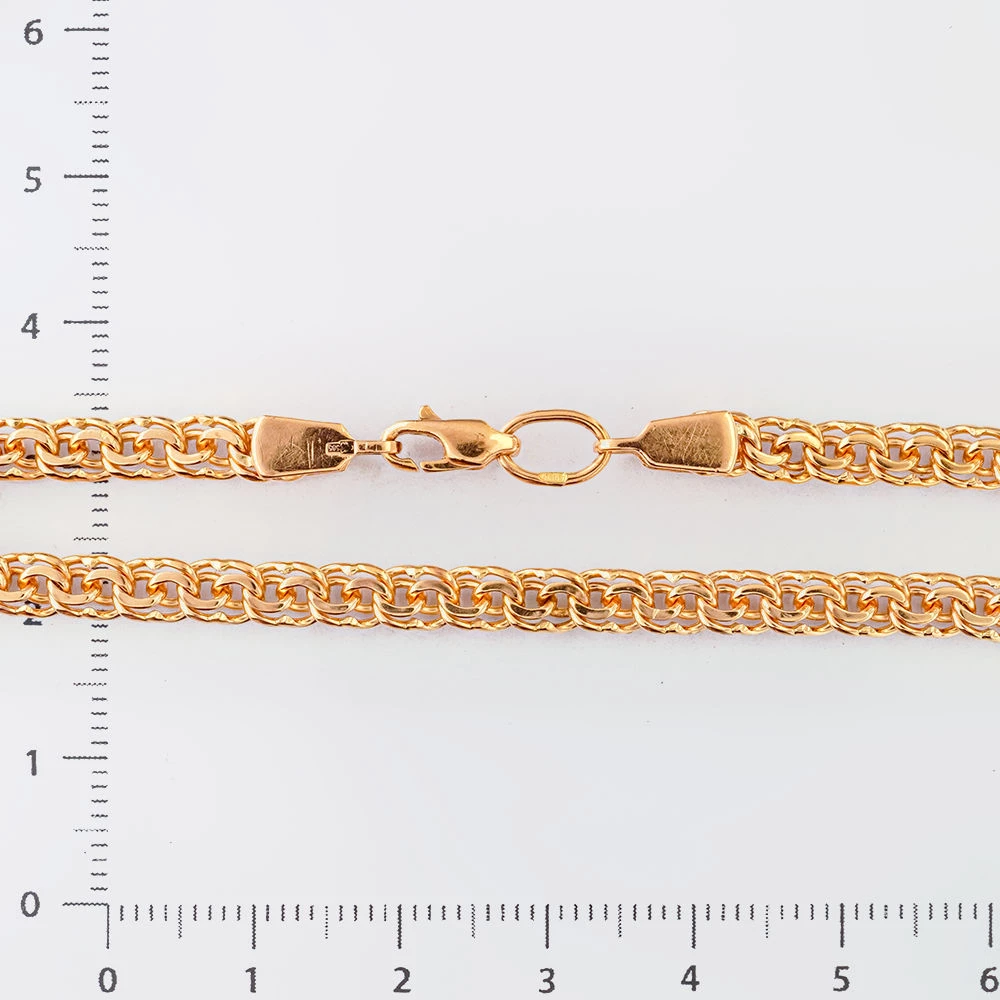 Браслет из красного золота 585 пробы