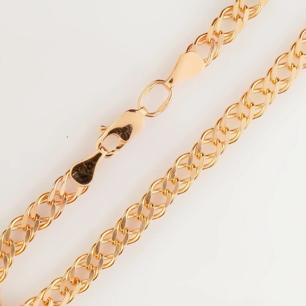 Браслет из красного золота 585 пробы