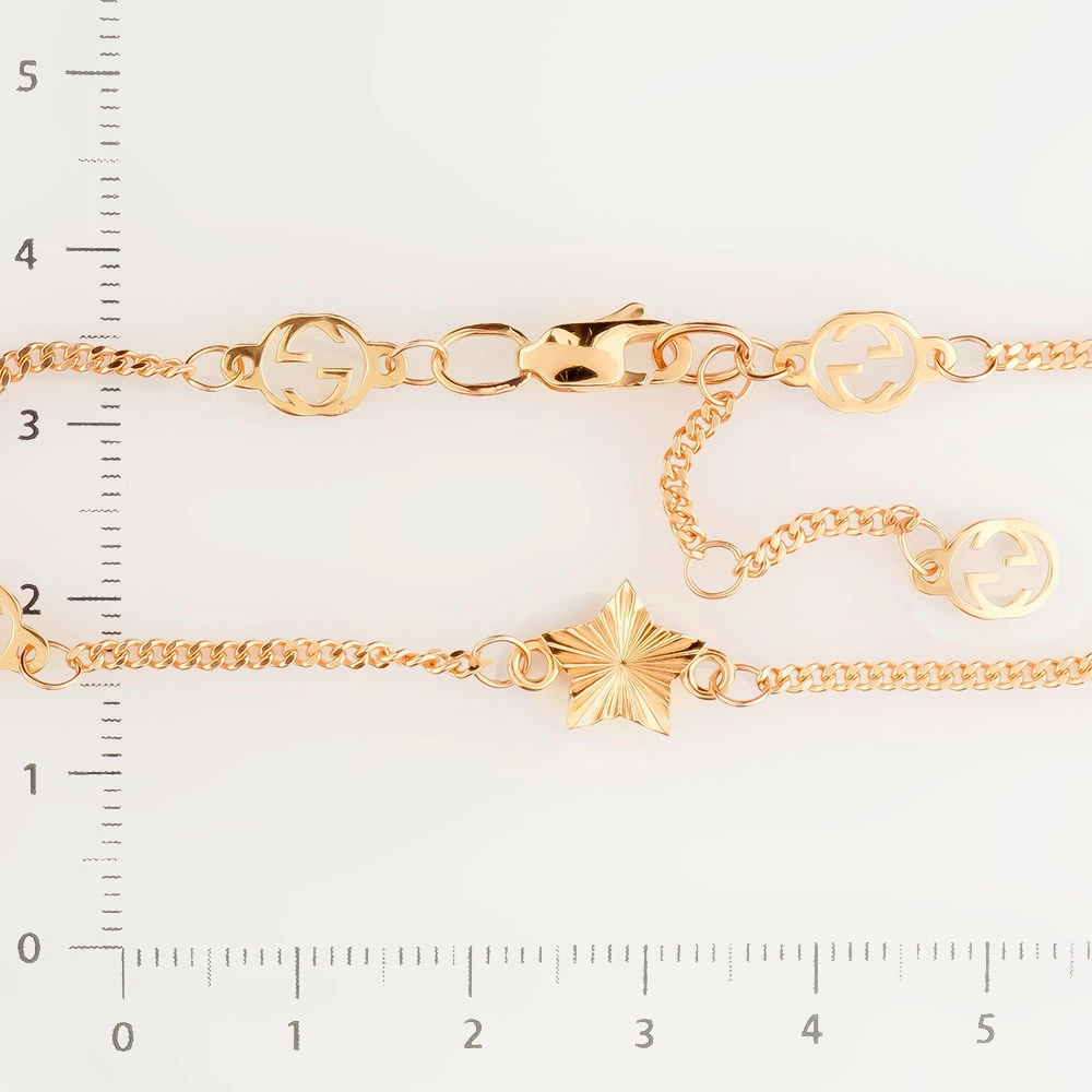 Браслет из красного золота 585 пробы