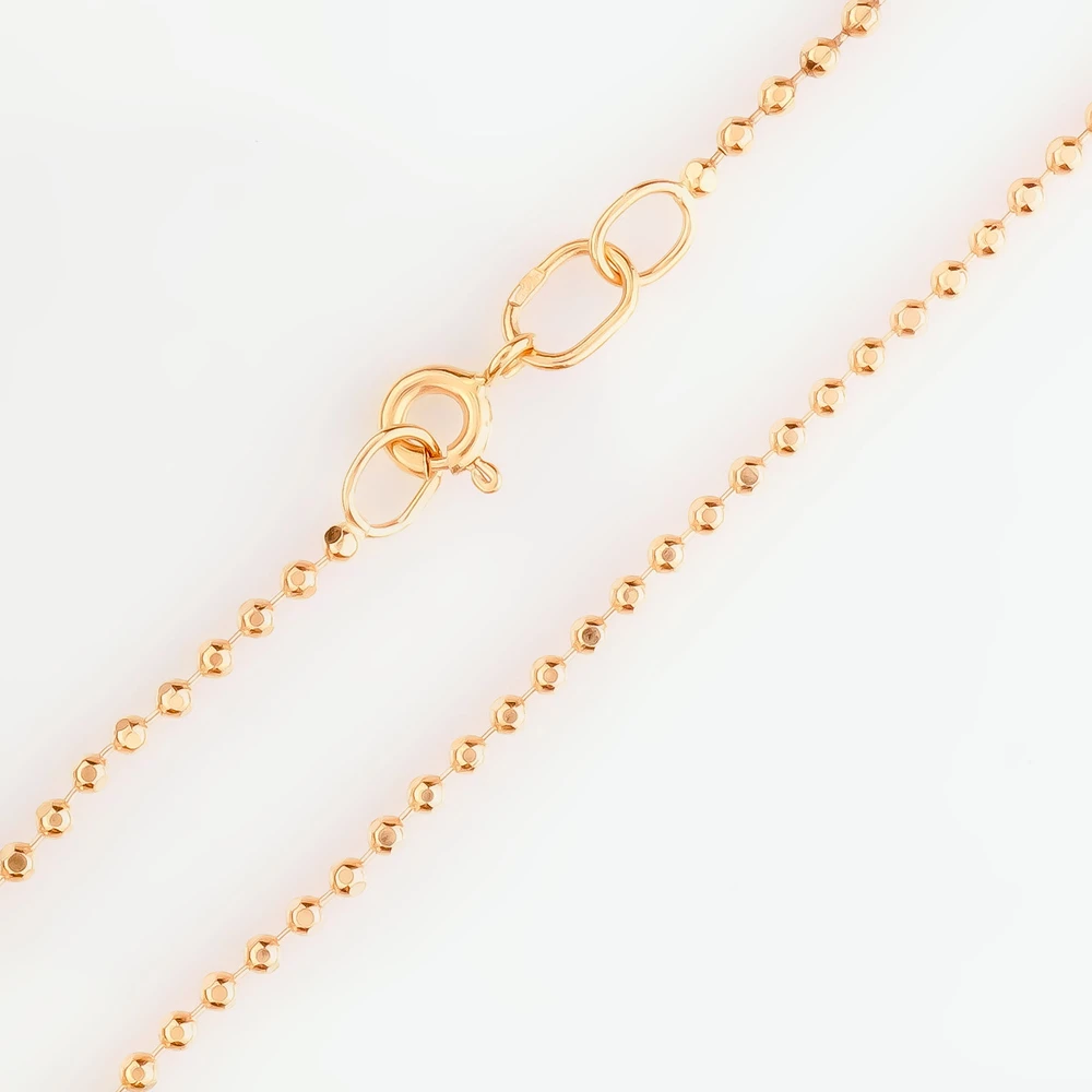 Браслет из красного золота 585 пробы