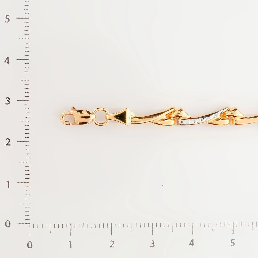 Браслет из красного золота 585 пробы