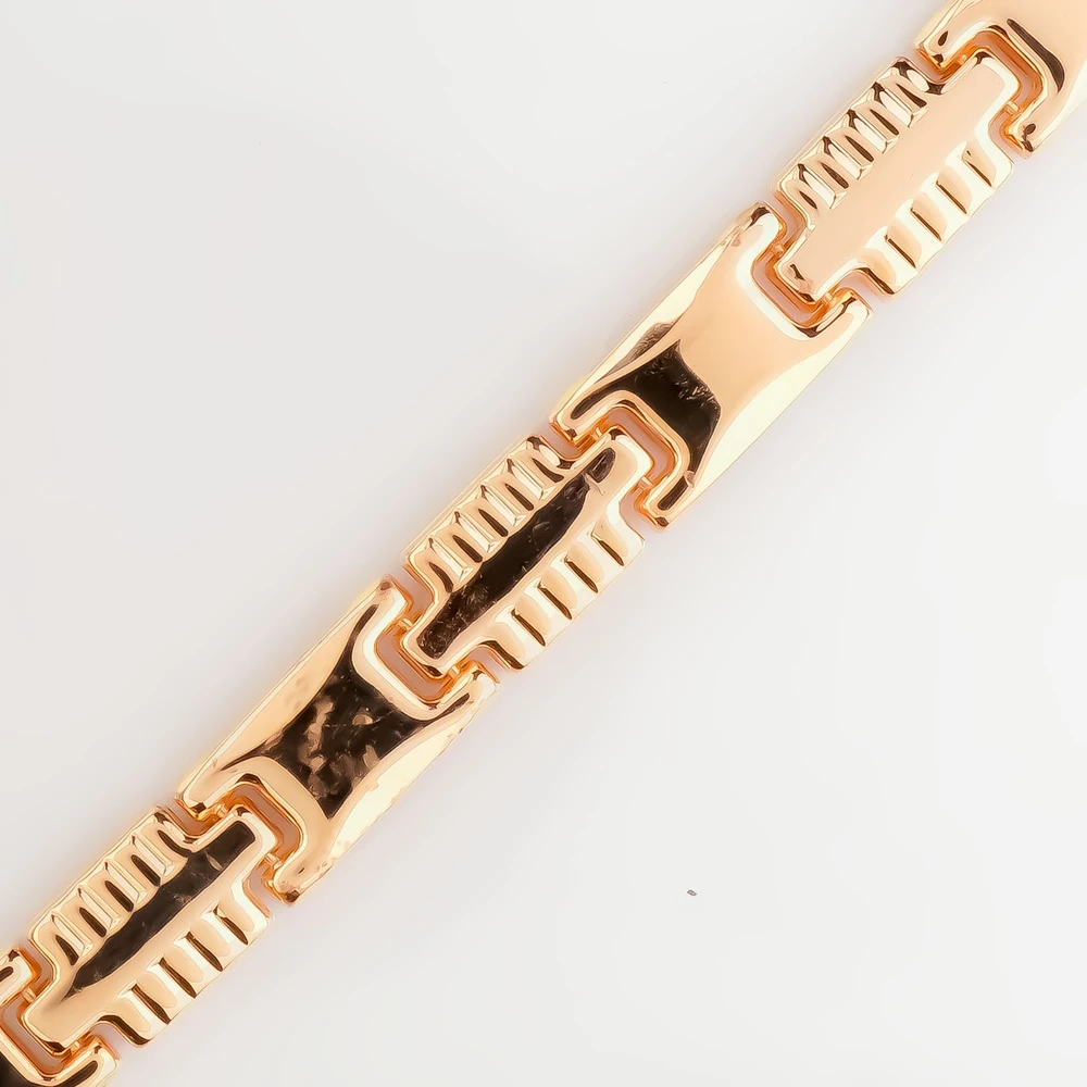 Браслет из красного золота 585 пробы