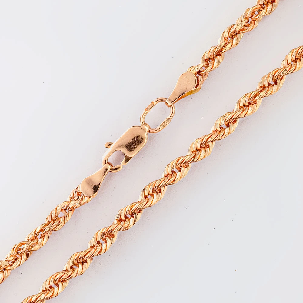 Браслет из красного золота 585 пробы