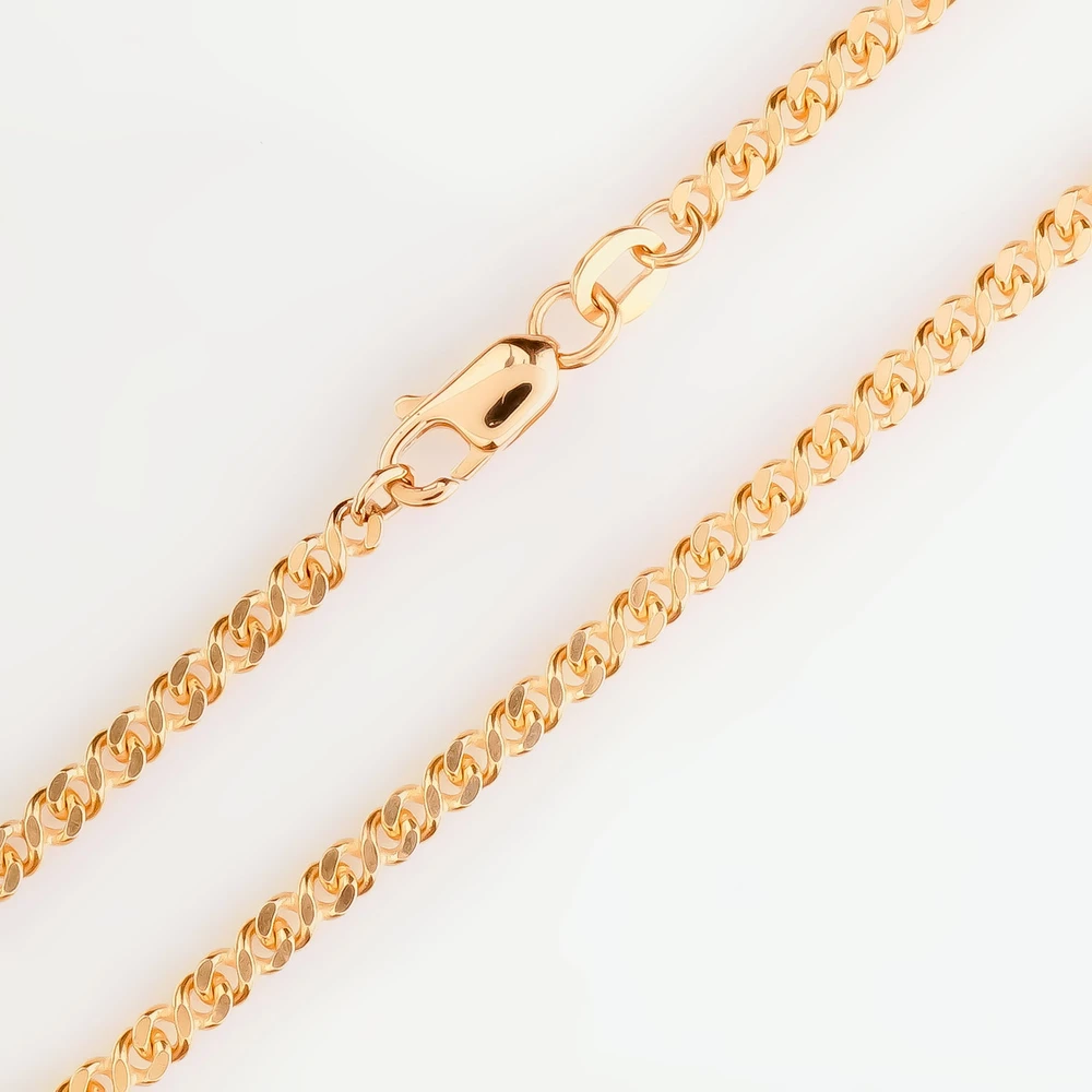 Браслет из красного золота 585 пробы