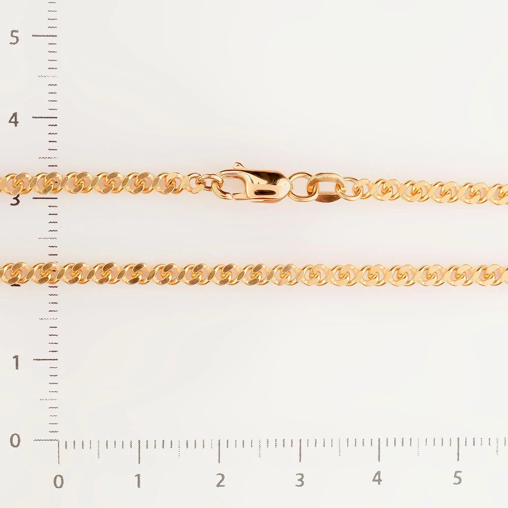 Браслет из красного золота 585 пробы