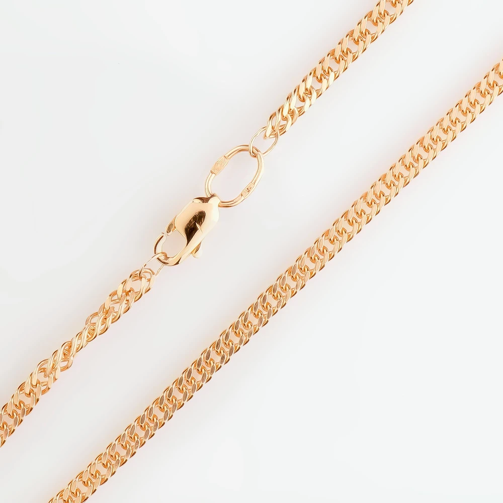 Браслет из красного золота 585 пробы