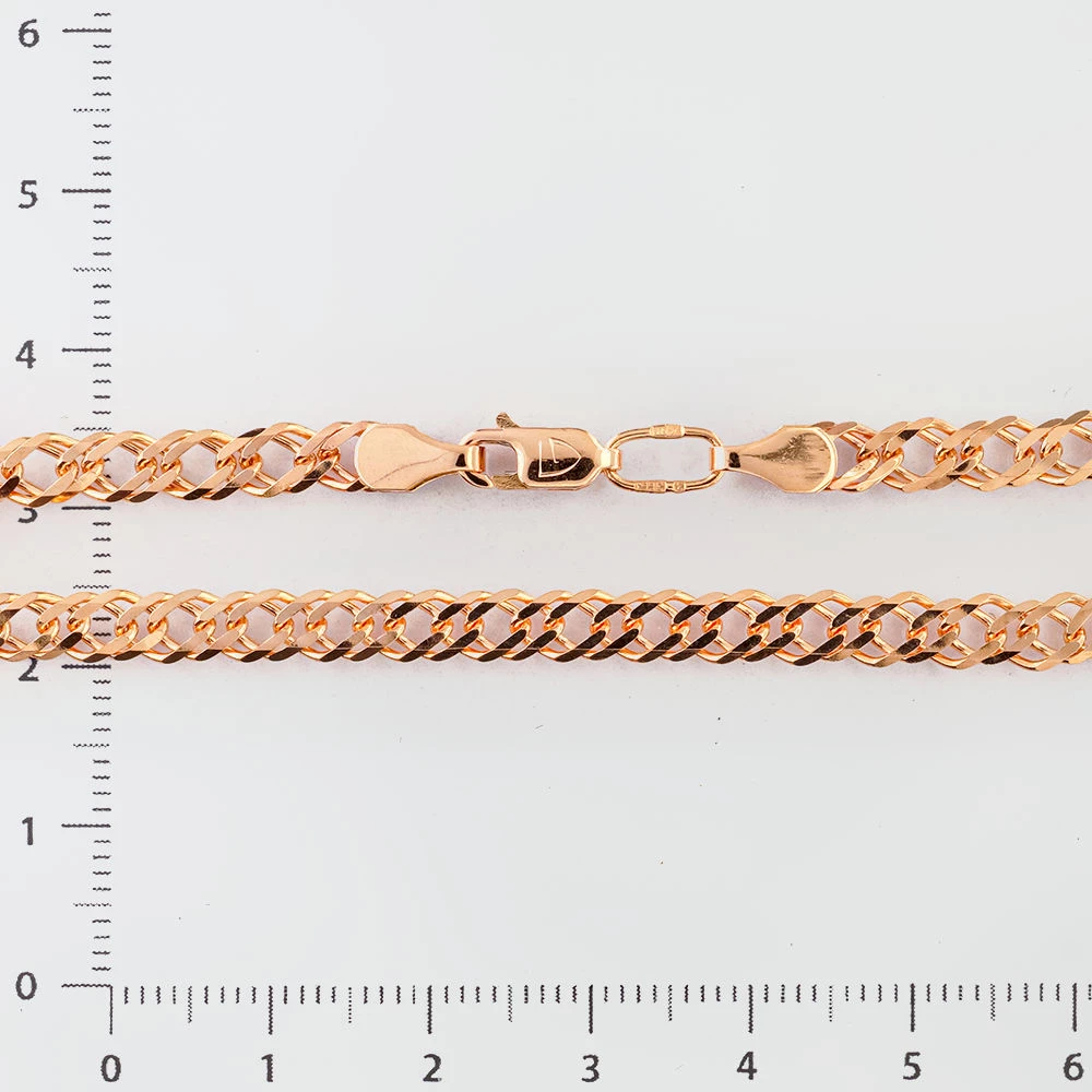 Браслет из красного золота 585 пробы