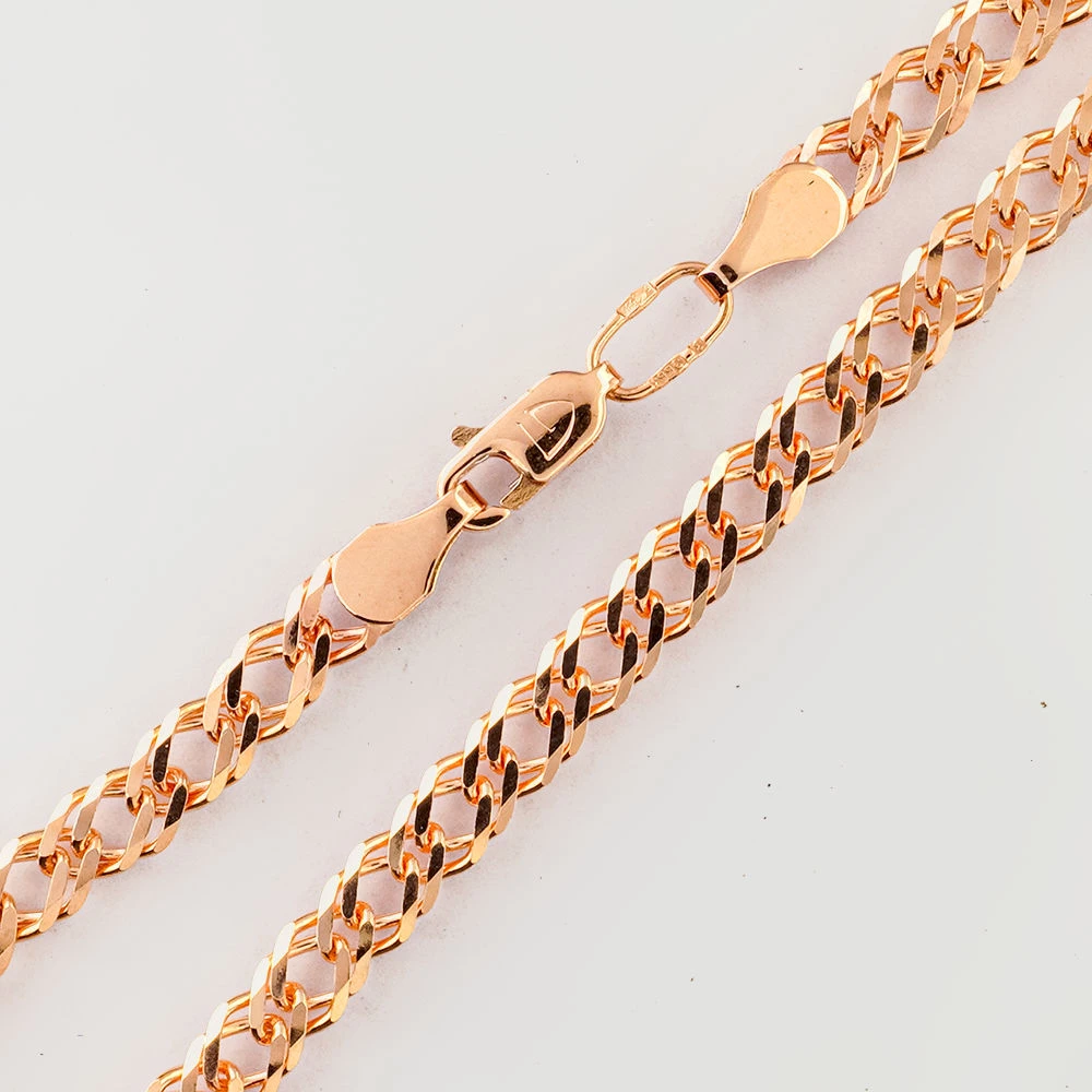 Браслет из красного золота 585 пробы