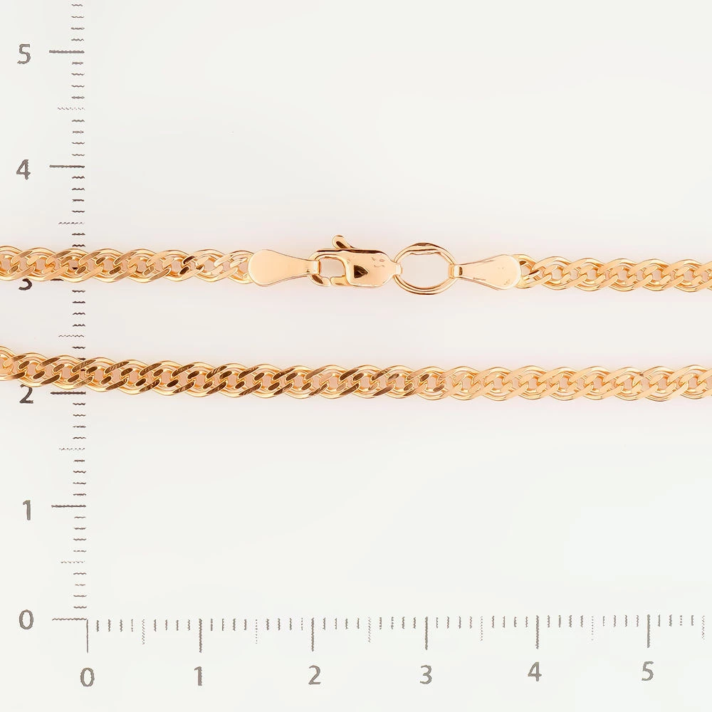 Браслет из красного золота 585 пробы