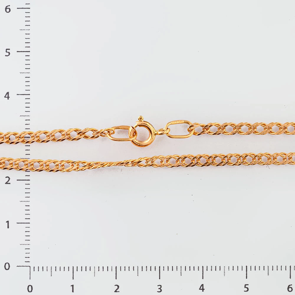 Браслет из красного золота 585 пробы