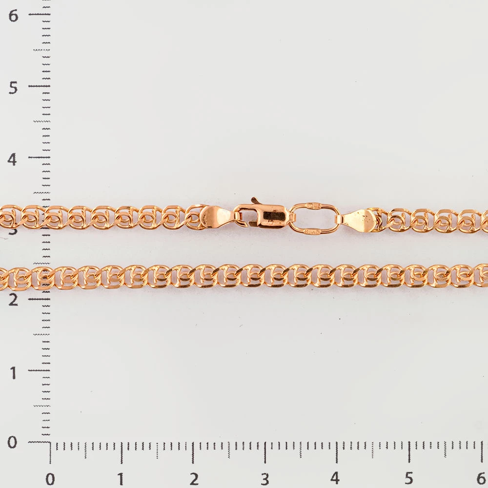 Браслет из красного золота 585 пробы