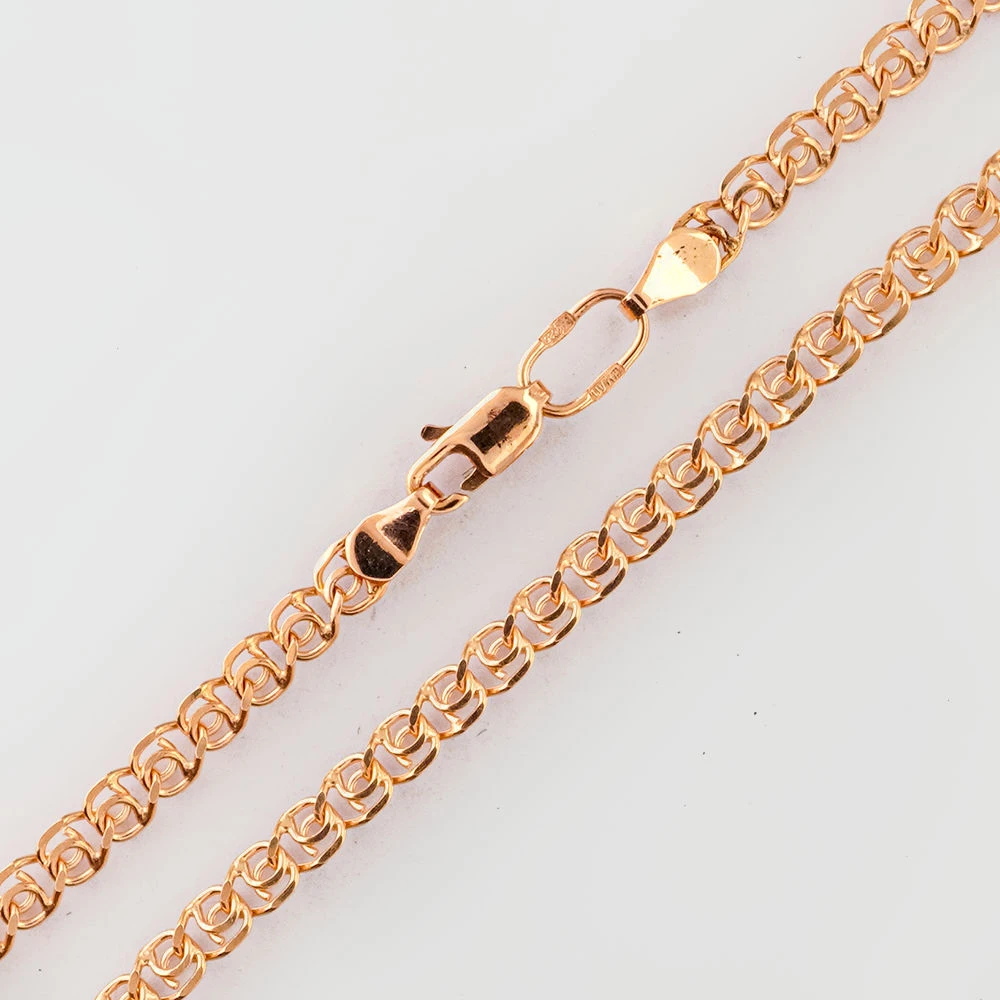 Браслет из красного золота 585 пробы