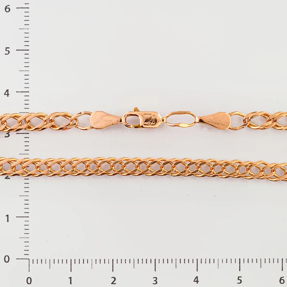 Браслет из красного золота 585 пробы