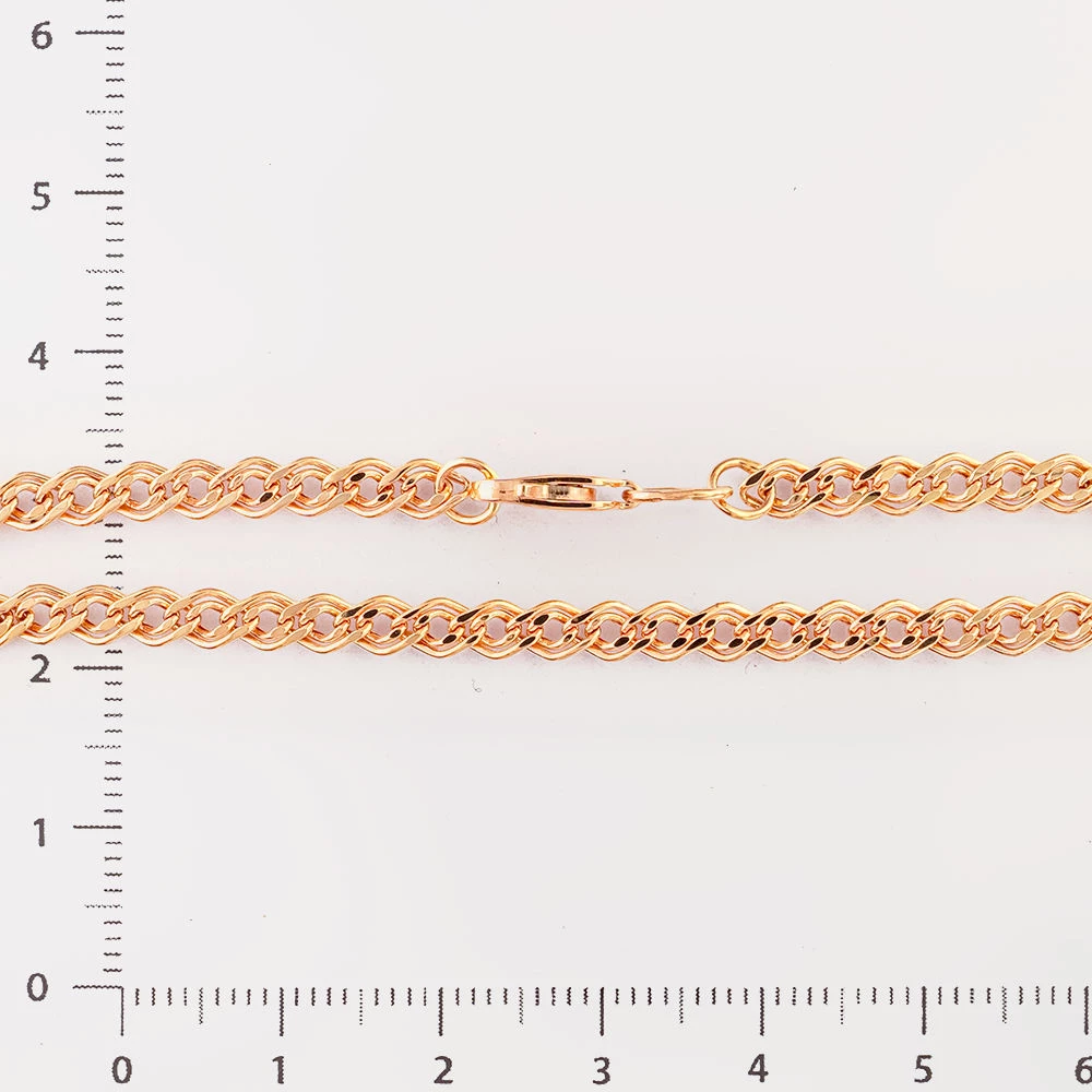 Браслет из красного золота 585 пробы