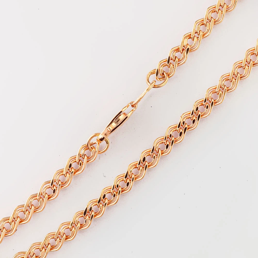 Браслет из красного золота 585 пробы