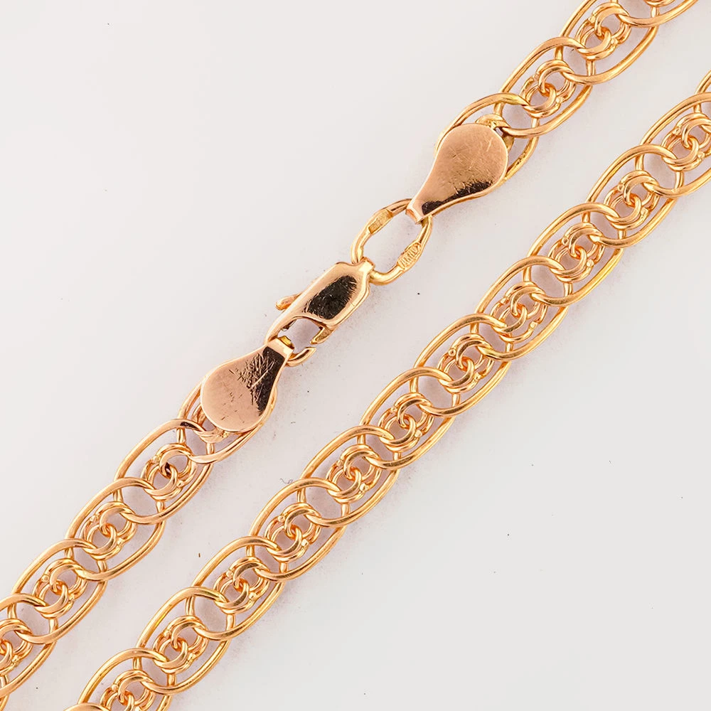 Браслет из красного золота 585 пробы