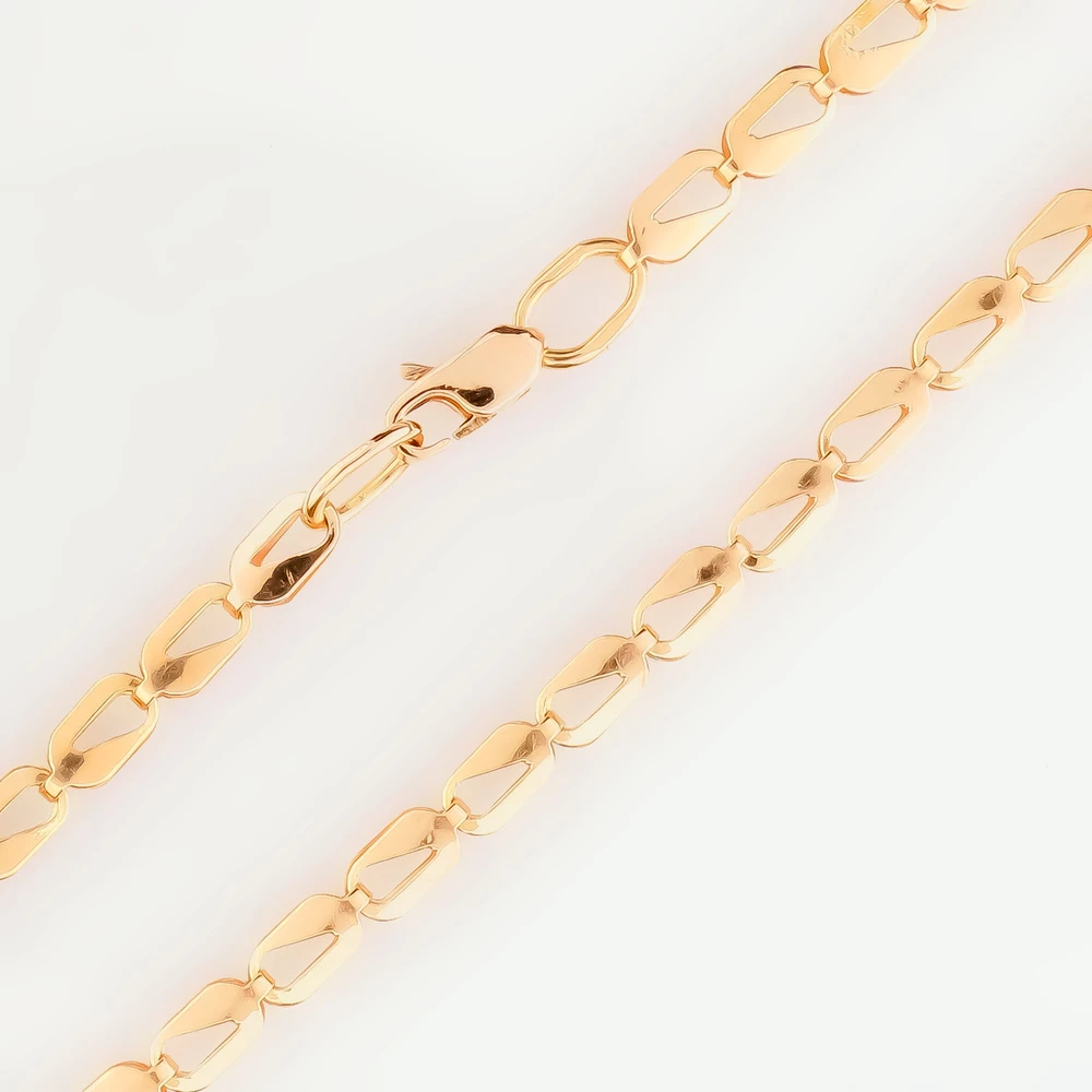 Браслет из красного золота 585 пробы