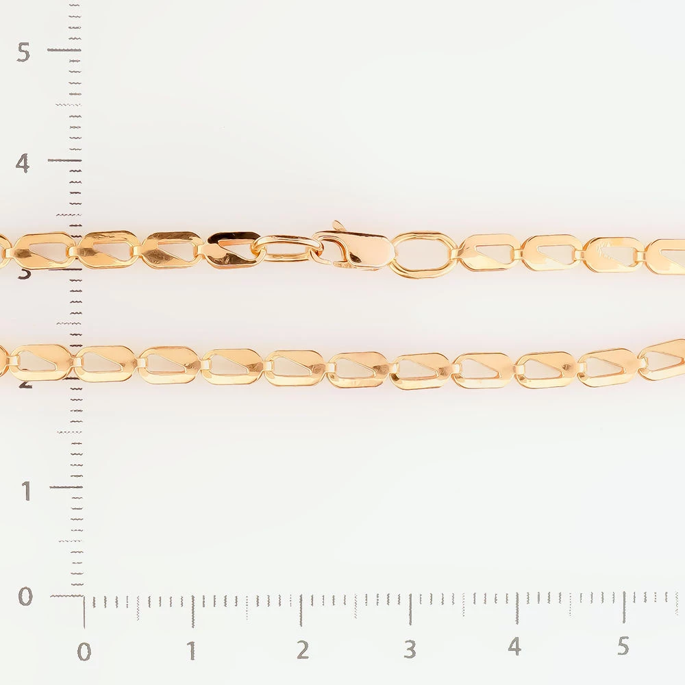 Браслет из красного золота 585 пробы