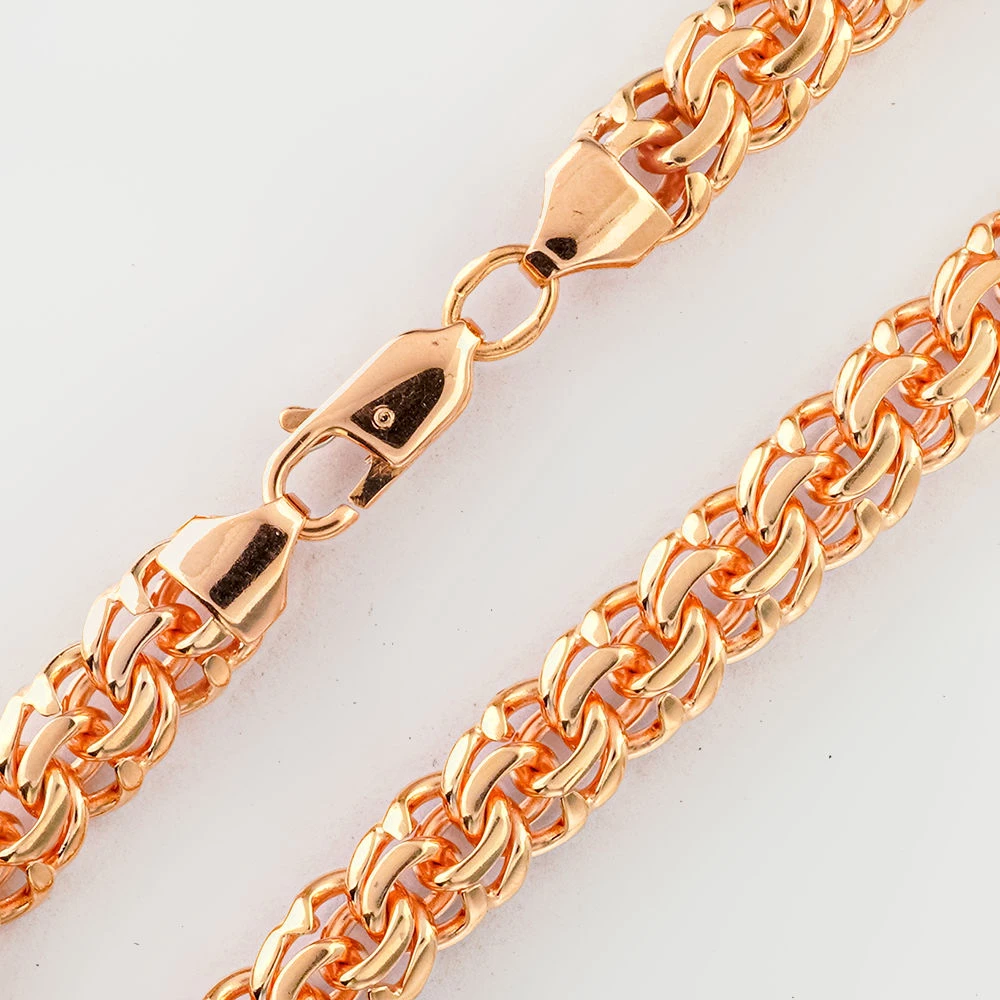 Браслет из красного золота 585 пробы