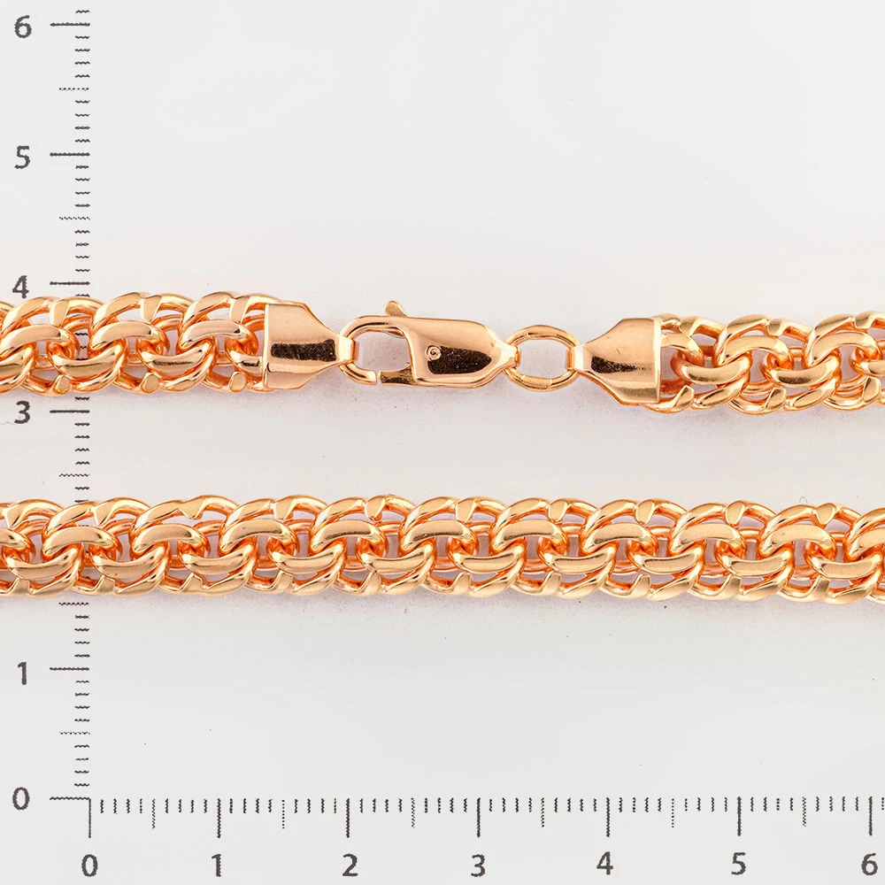 Браслет из красного золота 585 пробы