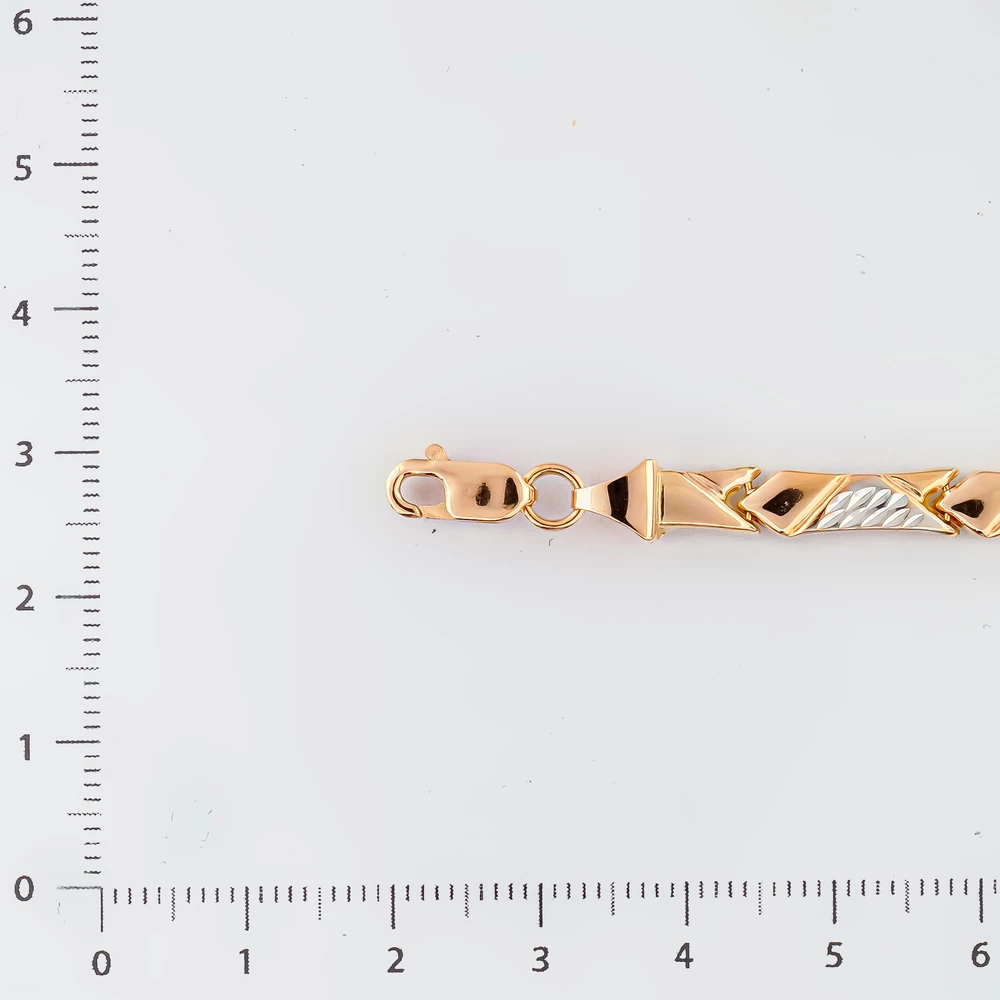 Браслет из красного золота 585 пробы