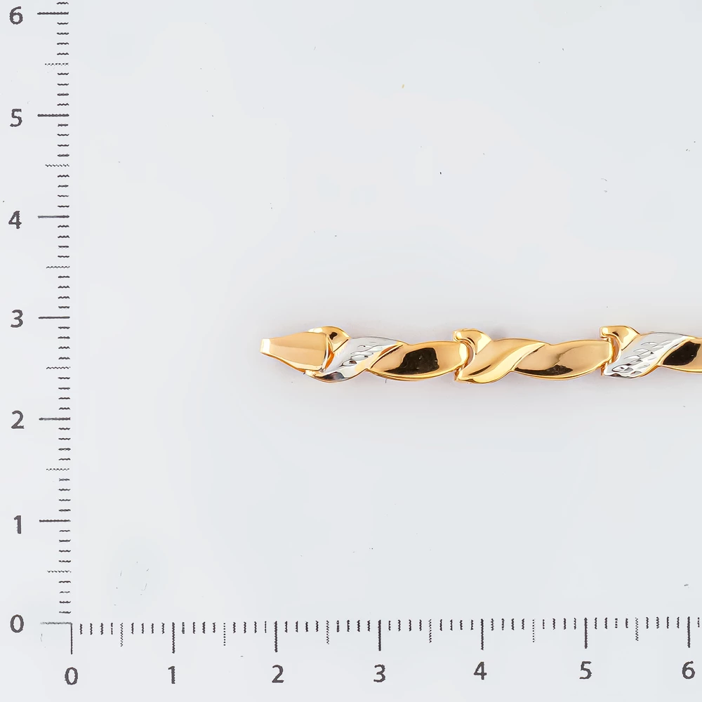 Браслет из красного золота 585 пробы