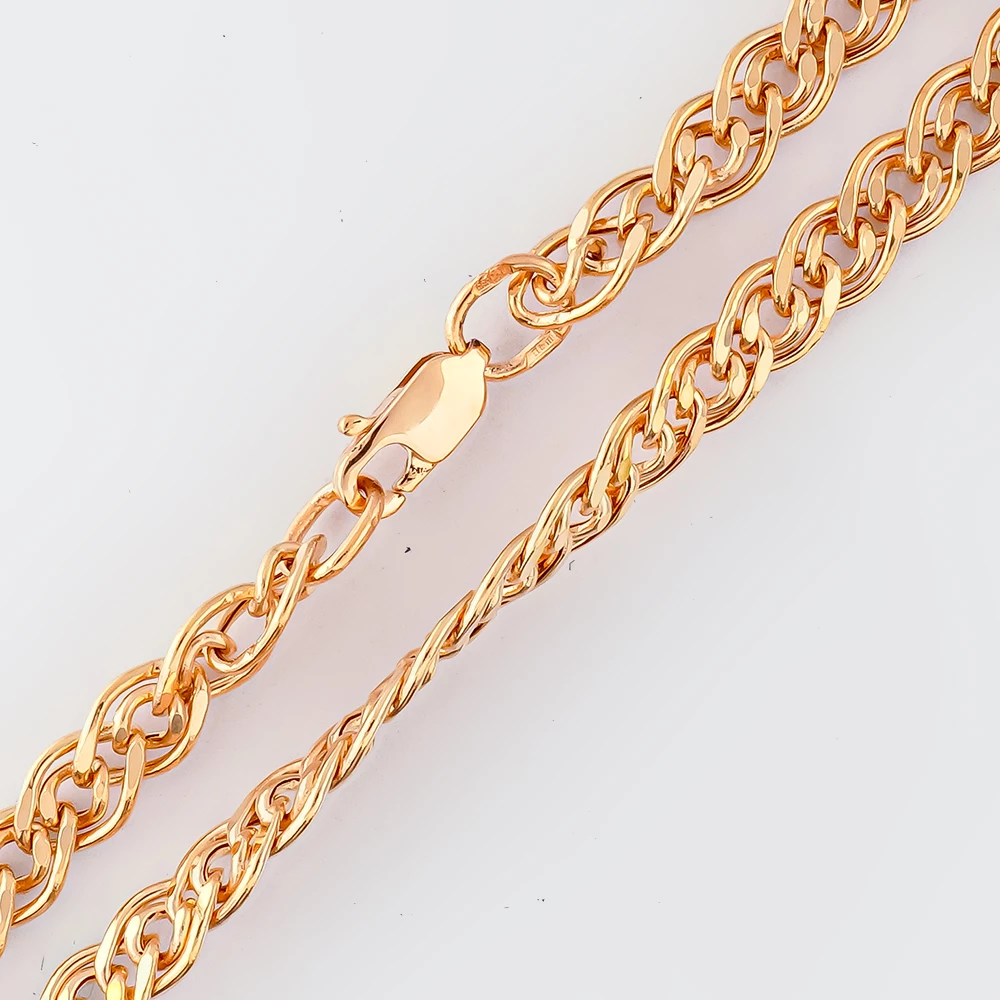 Браслет из красного золота 585 пробы