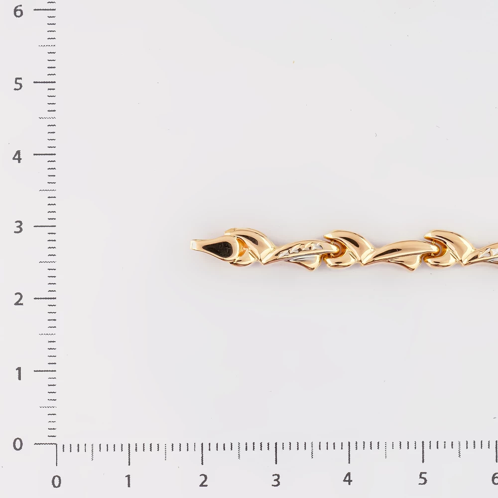 Браслет из красного золота 585 пробы