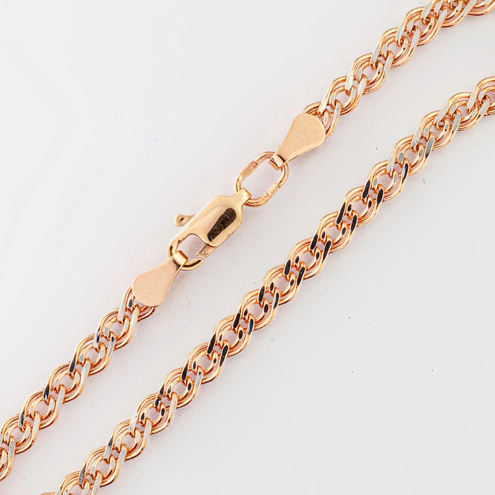 Браслет из красного золота 585 пробы