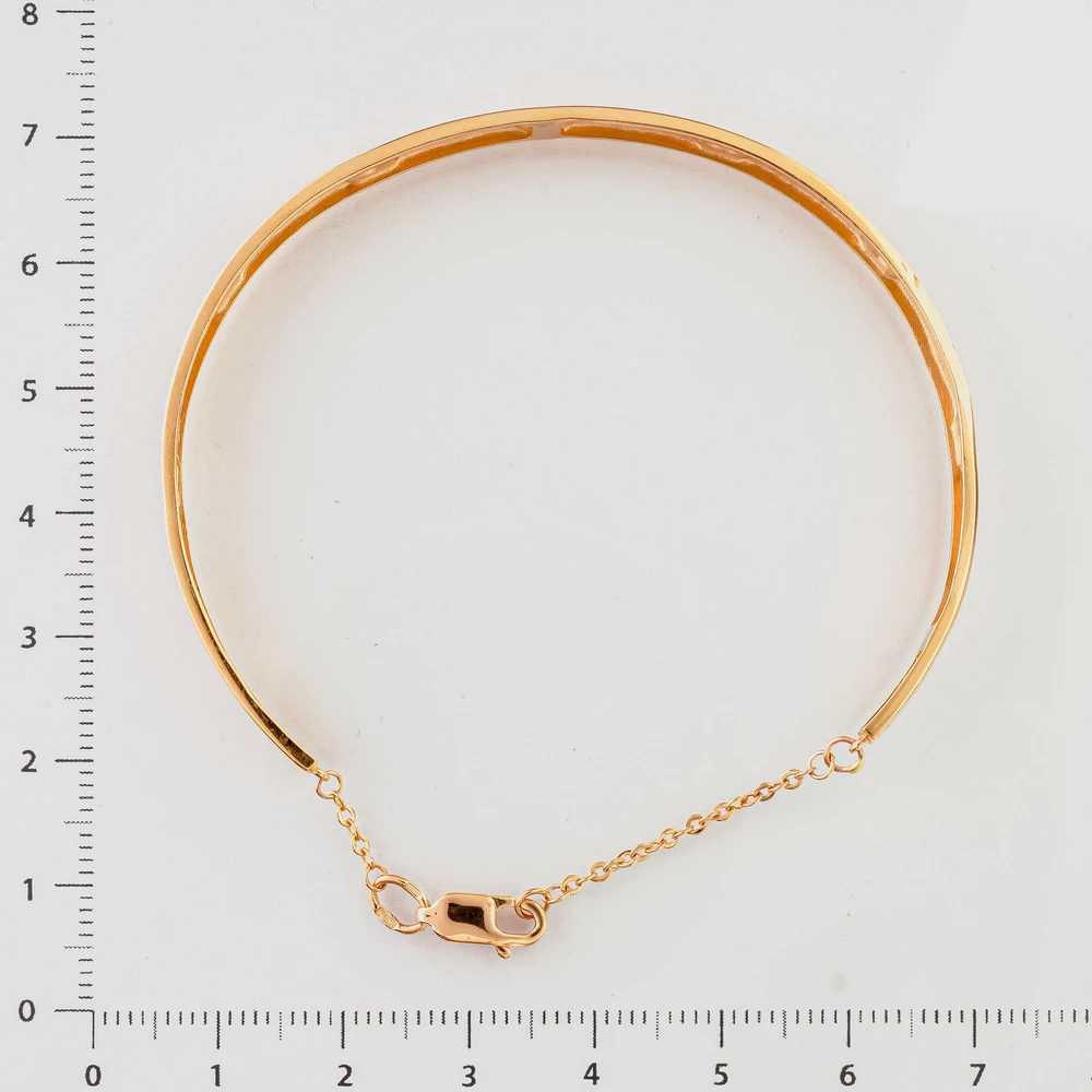 Браслет из красного золота 585 пробы