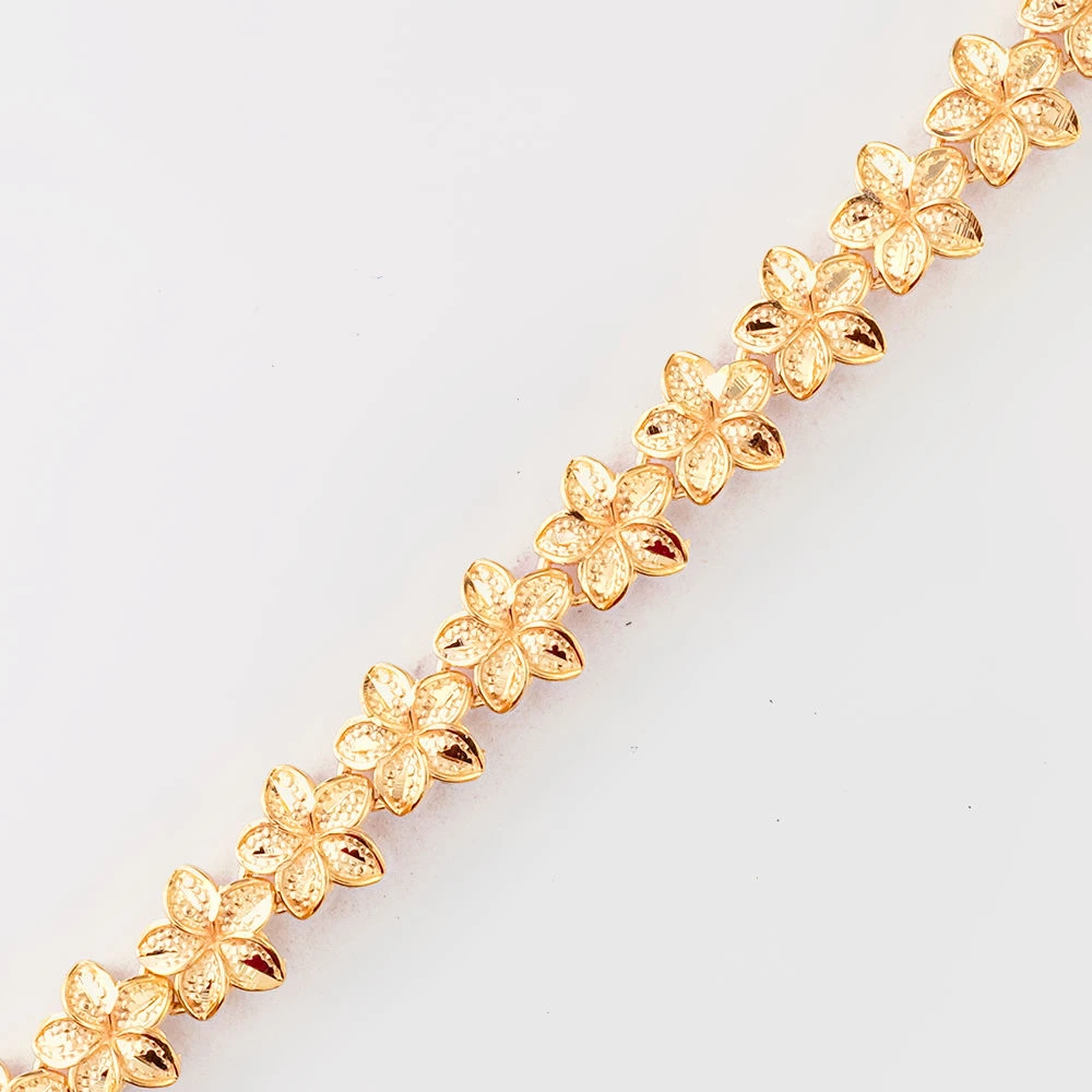 Браслет из красного золота 585 пробы