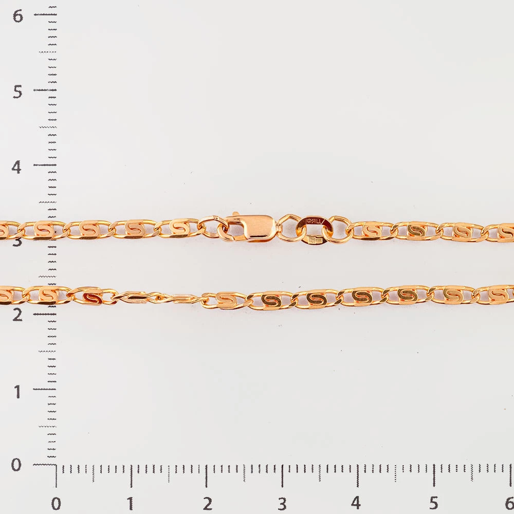 Браслет из красного золота 585 пробы