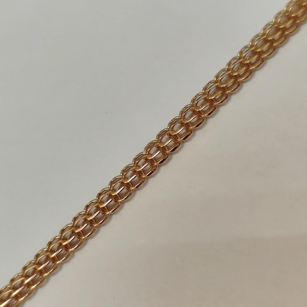 Браслет из красного золота 585 пробы