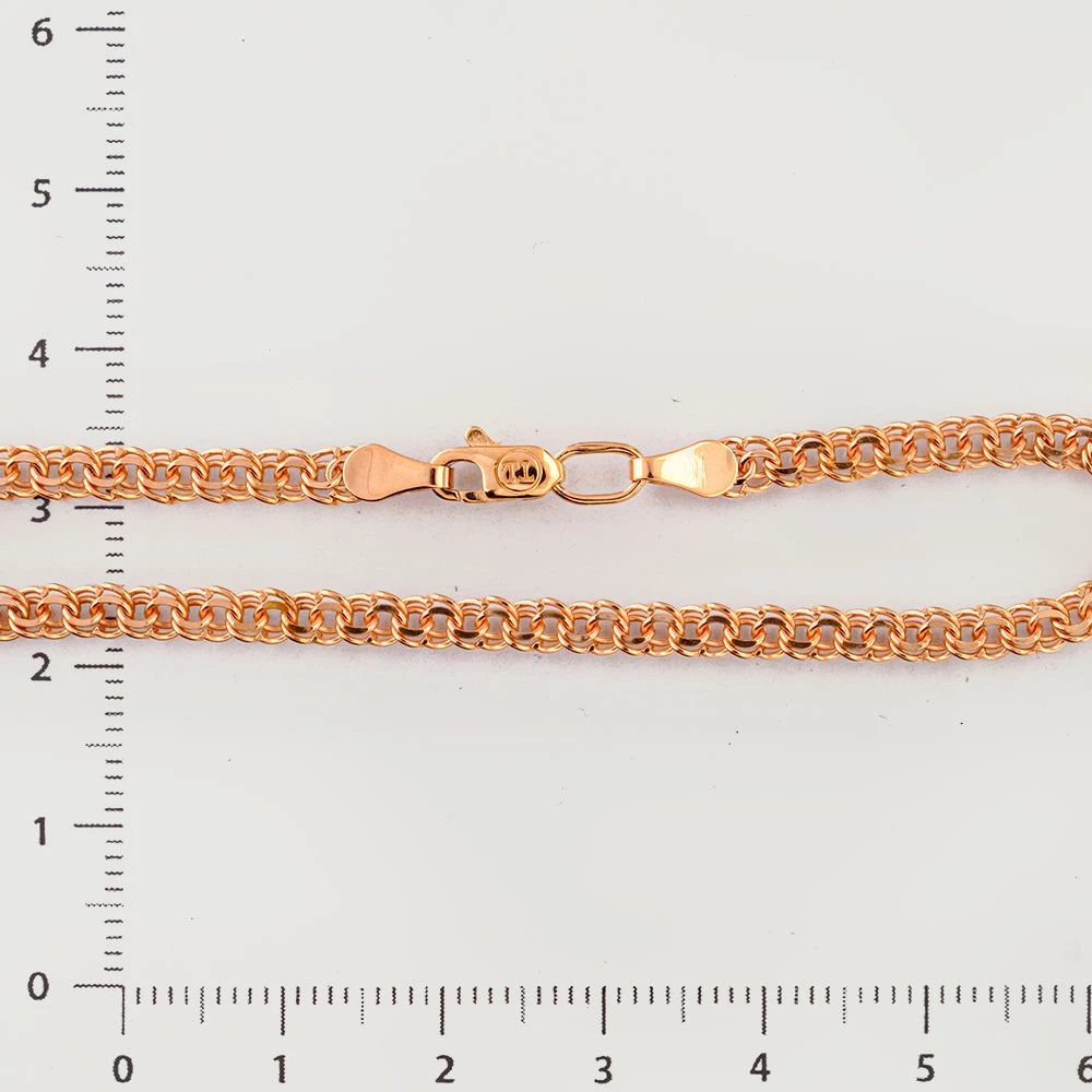 Браслет из красного золота 585 пробы