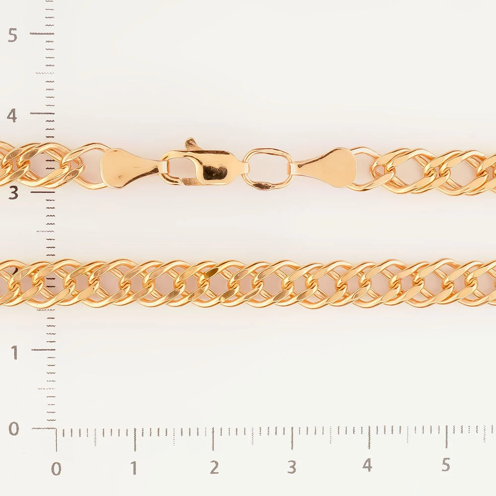 Браслет из красного золота 585 пробы