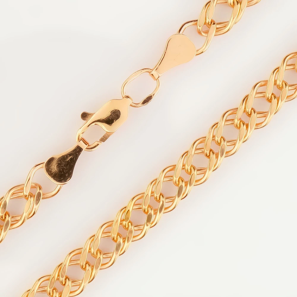 Браслет из красного золота 585 пробы